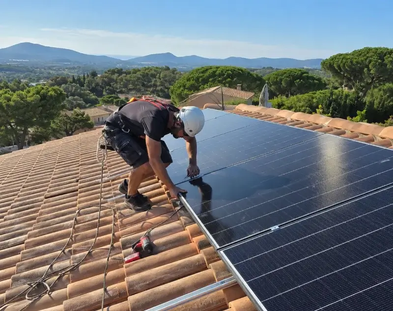 Installateur panneaux solaires Gourbera — pose photovoltaïque sur toiture